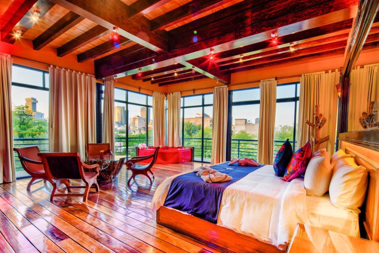 Hotel Parque Espana メキシコシティ エクステリア 写真